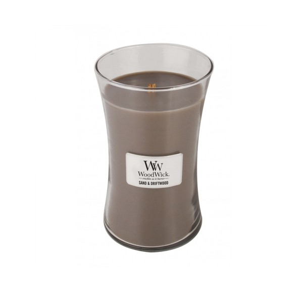 Woodwick Sand and Driftwood Large Candle