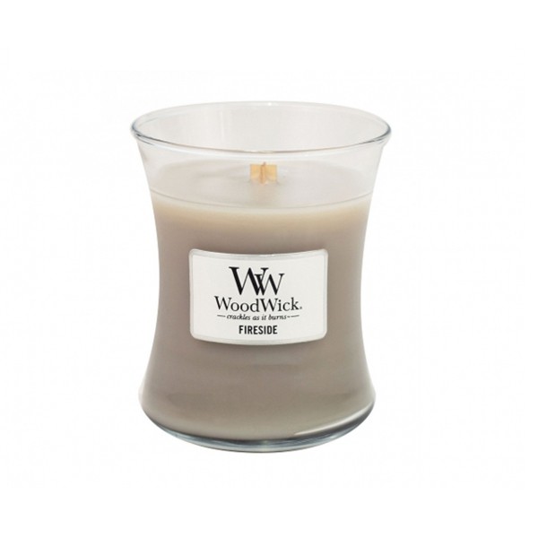 Woodwick Fireside Candle Medium