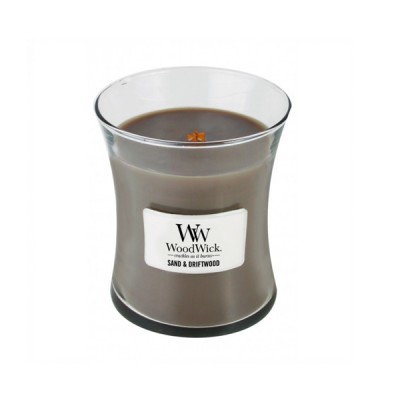 Woodwick Sand and Driftwood Candle Medium