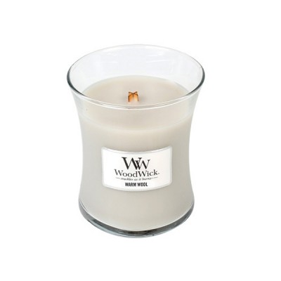 Woodwick Warm Wool Candle Medium