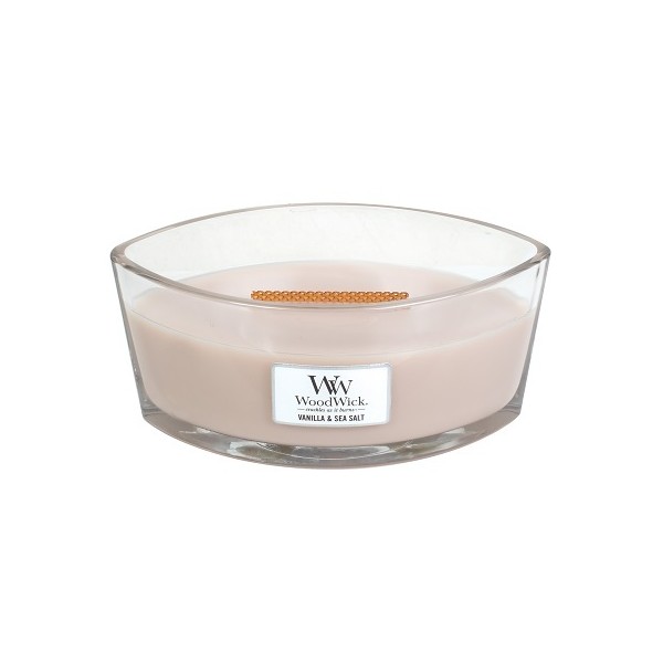 Woodwick Vanilla & Sea Salt ellipse