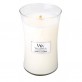 Woodwick White Tea & Jasmine Large Candle