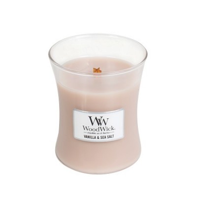 Woodwick Vanilla & Sea Salt Candle Medium