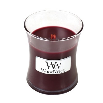 Woodwick Black Cherry Candle Mini
