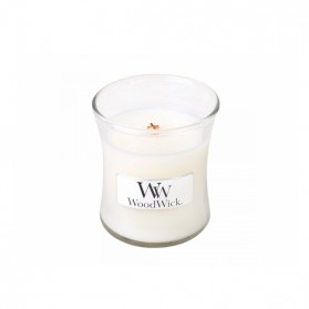 Woodwick Linen Candle Mini