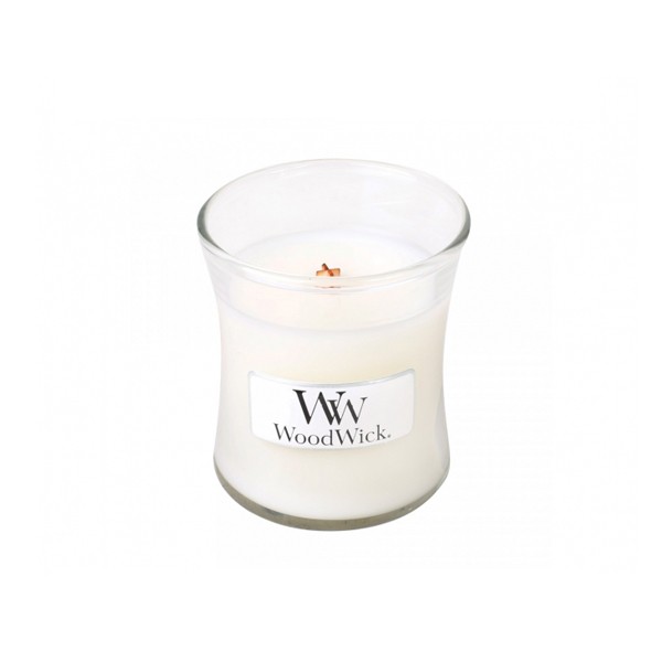 Woodwick Linen Candle Mini