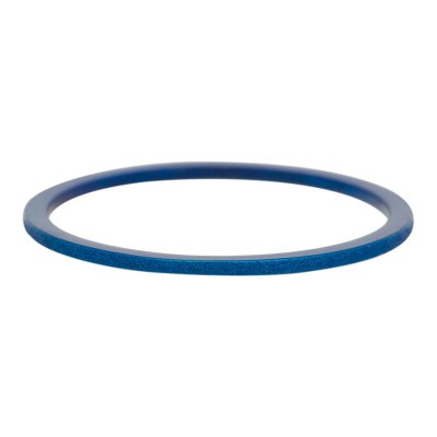 iXXXi sandblasted ring 1mm blauw