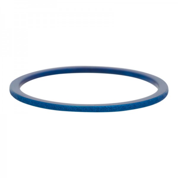 iXXXi sandblasted ring 1mm blauw