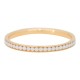iXXXi Smal Zirkonia White Stone Goud