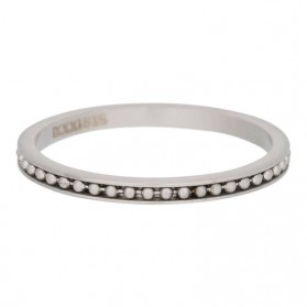 iXXXi Ring Mambo Mat Zilver R2808-4