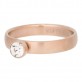 iXXXi Crystal Zirkonia Ring Mat Rose 4mm