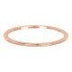 iXXXi Wave ring 1mm rose