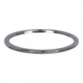 iXXXi Wave ring 1mm Antiek Zilver