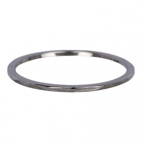 iXXXi Wave ring 1mm Antiek Zilver