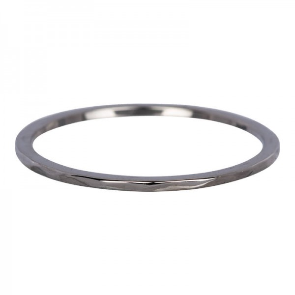 iXXXi Wave ring 1mm Antiek Zilver