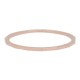 iXXXi Angular ring 1mm rose