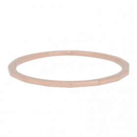 iXXXi Angular ring 1mm rose