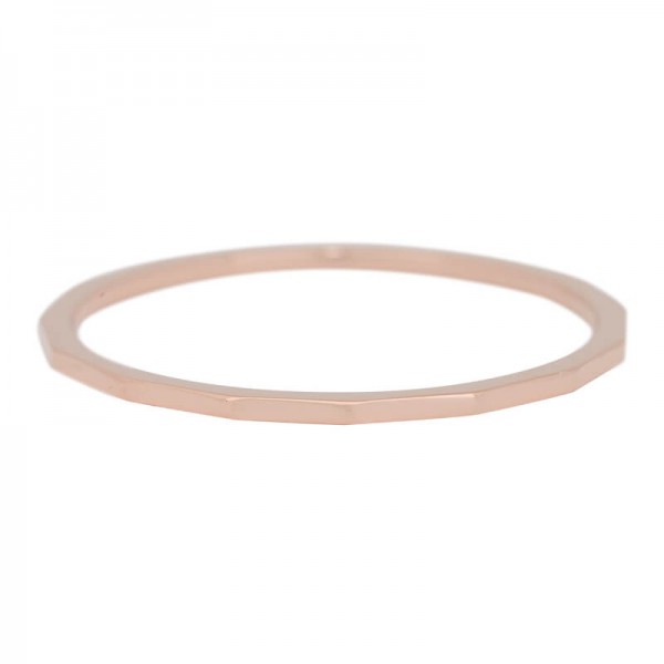 iXXXi Angular ring 1mm rose