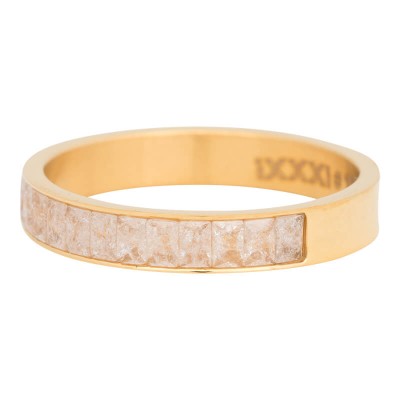 iXXXi ring Snow Glitter 4mm