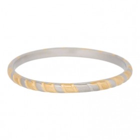 iXXXi Ring Rope  R4501-12 mat goud/zilver