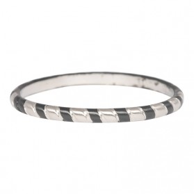 iXXXi Ring Rope  R4501-14 mat zilver/zwart