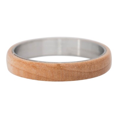 iXXXi Ring Wood Light Brown 4mm 