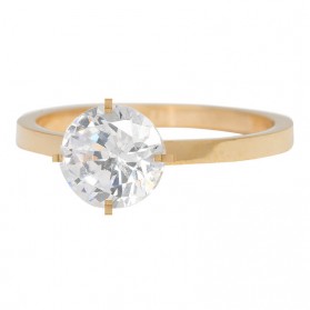 iXXXi Ring Secure Crystal goud R4801-1