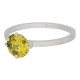 iXXXi Ring Secure Crystal Olivina zilver R4801-4