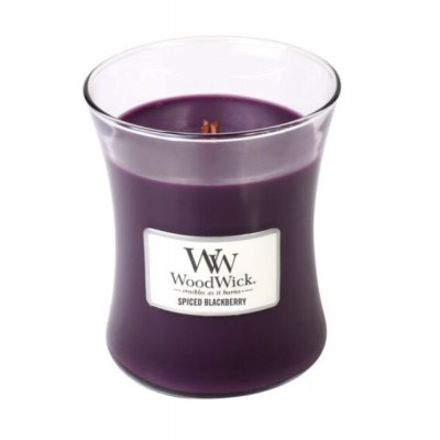 Woodwick Spiced Blackberry Candle Medium