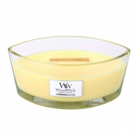 Woodwick Lemongrass & Lily Candle Ellips