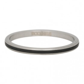 iXXXi ring Line Black 2mm