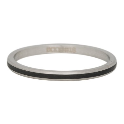 iXXXi ring Line Black 2mm