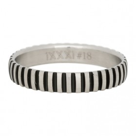 iXXXi Piano Ring Zilver 4mm