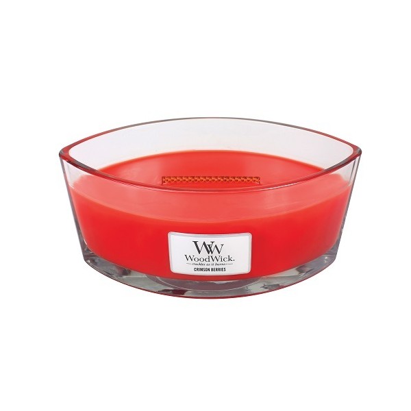 Woodwick Crimson Berries Candle Ellips