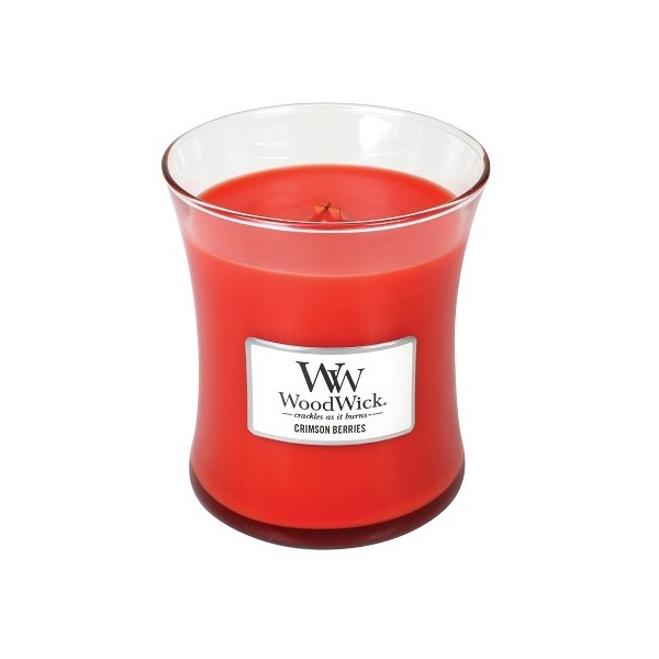 Woodwick Crimson Berries Candle Medium
