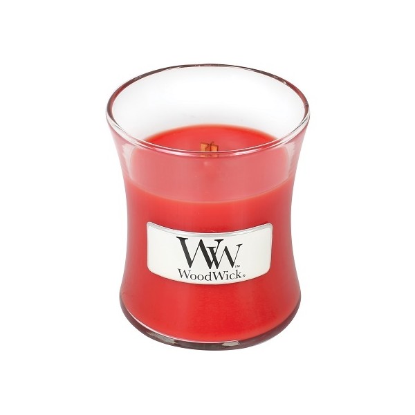 Woodwick Crimson Berries Mini Candle