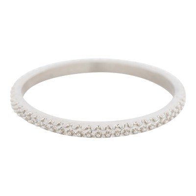 iXXXi Kaviaar ring 2 mm zilver