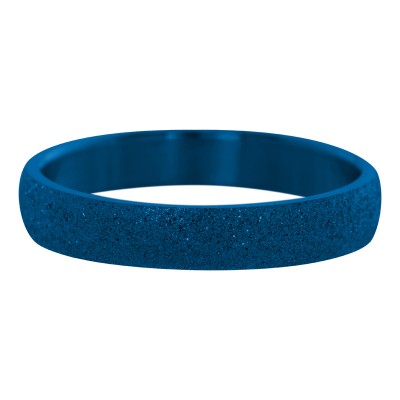 iXXXi Sandblasted ring 4 mm blauw