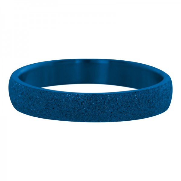 iXXXi Sandblasted ring 4 mm blauw