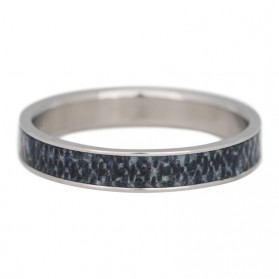 iXXXi Jeans ring 4mm zilver
