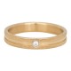 iXXXi Sandblasted 4mm cristal stone goud