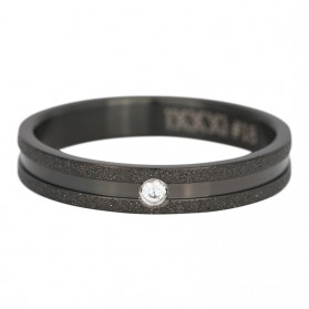 iXXXi Sandblasted 4mm cristal stone zwart
