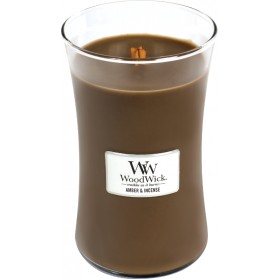 Woodwick Amber&Incense Large Candle