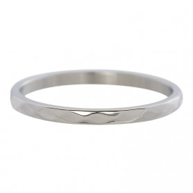 iXXXi Hammerite ring zilver