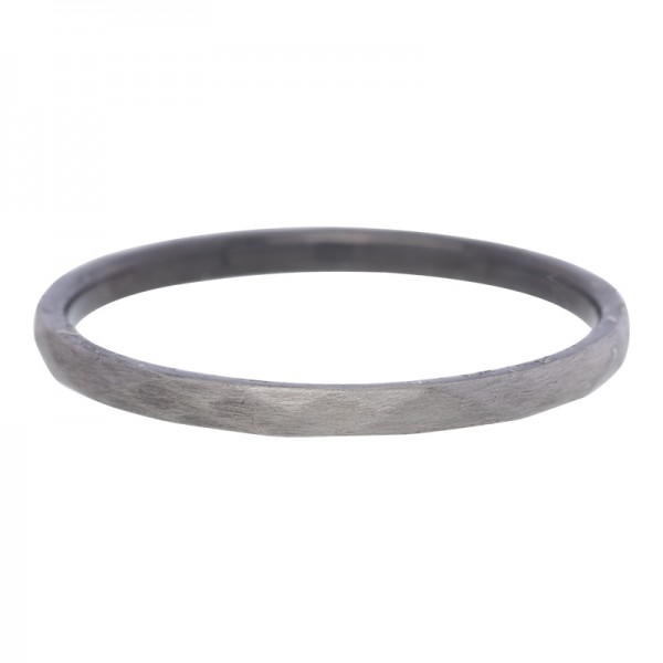 iXXXi Hammerite ring 2mm antiek zilver