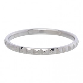 iXXXi Pyramide Ring 2mm Zilver
