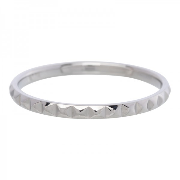 iXXXi Pyramide Ring 2mm Zilver