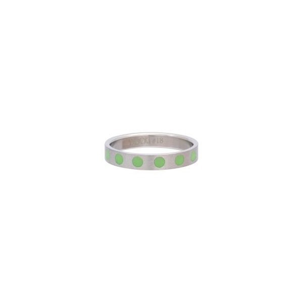 iXXXi Round Green ring 4 mm 