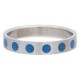 iXXXi Round Blue ring 4 mm 