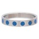 iXXXi Round Blue ring 4 mm 